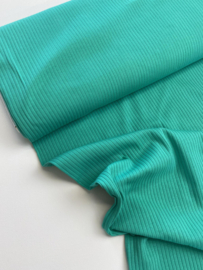 Fijne rib jersey - Bright green