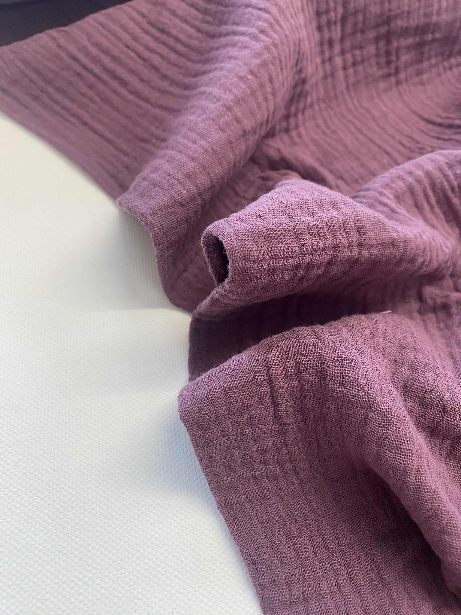 Double Gauze -  Aubergine