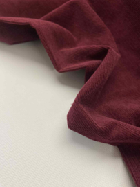 Corduroy met lichte rek - Burgundy