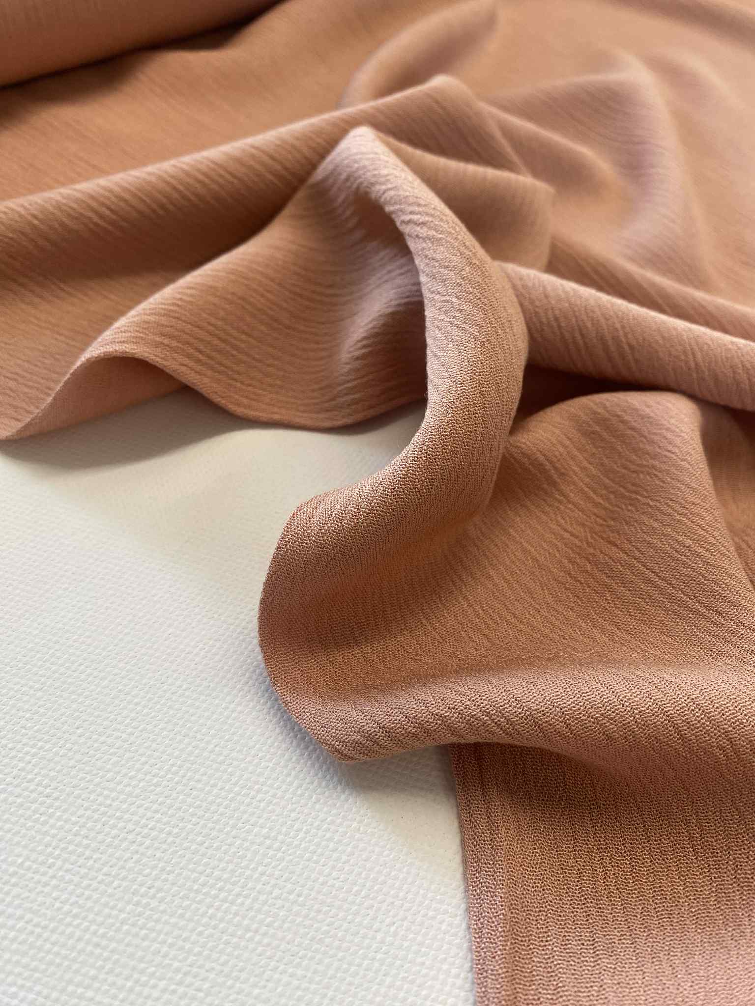 Viscose Crinkle -  Zalm