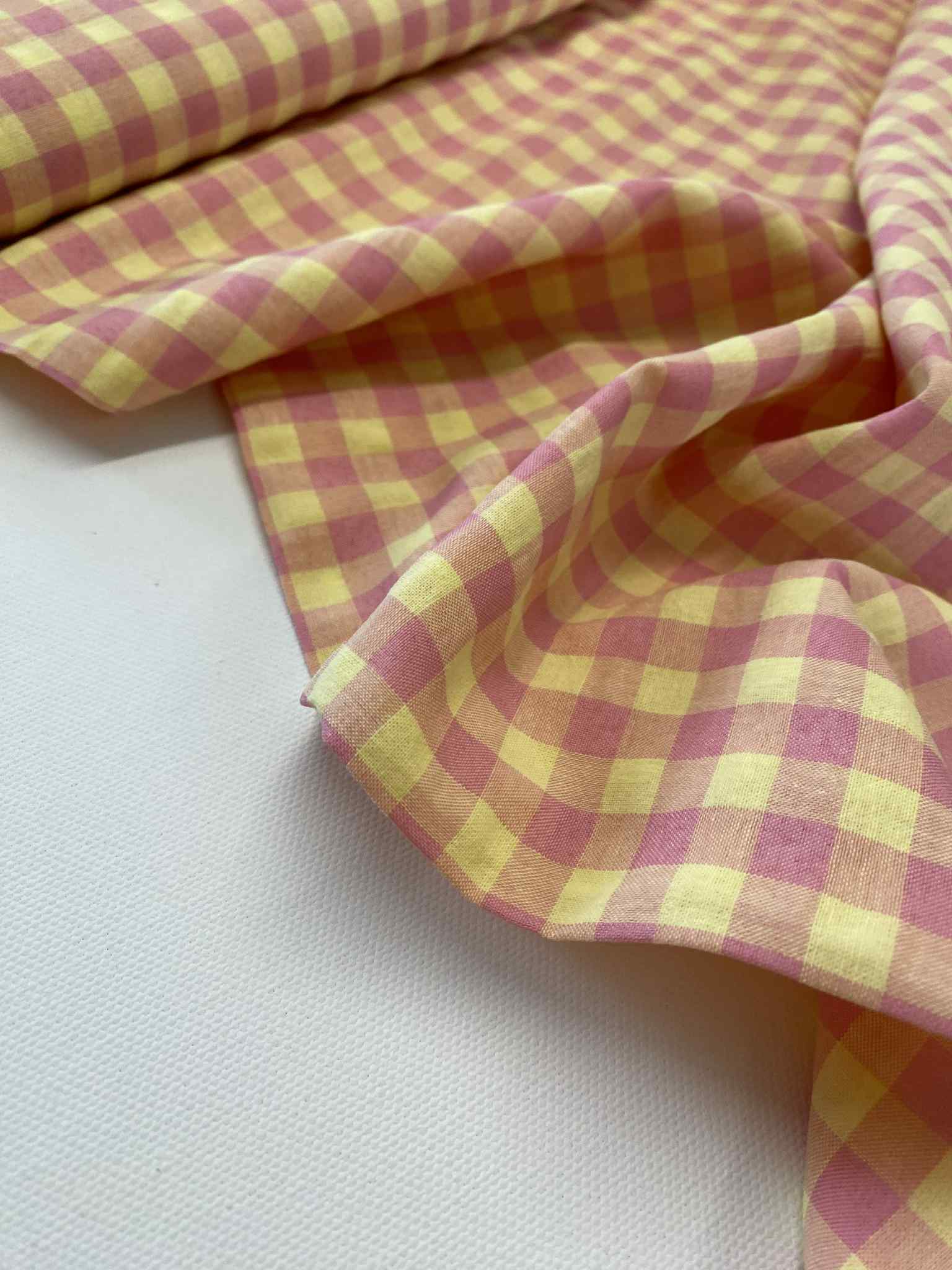 Vichy - Pink & Yellow