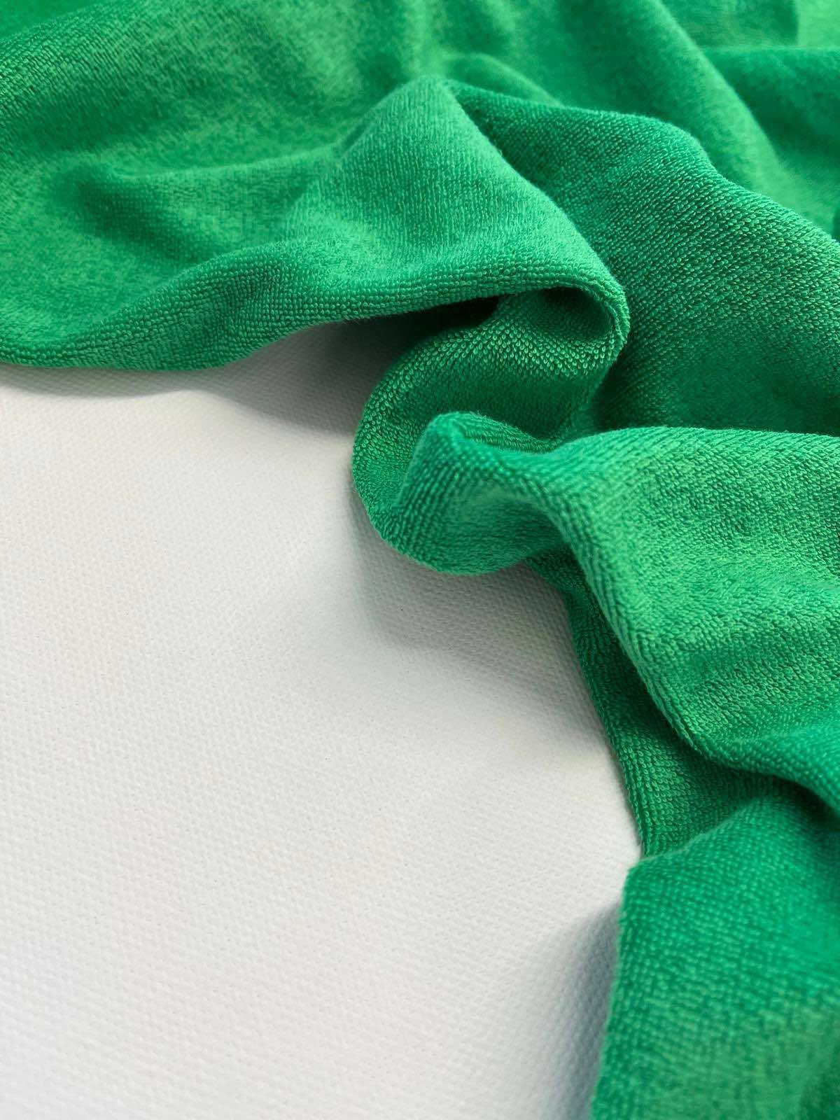 Rekbare Badstof - Zomer Groen