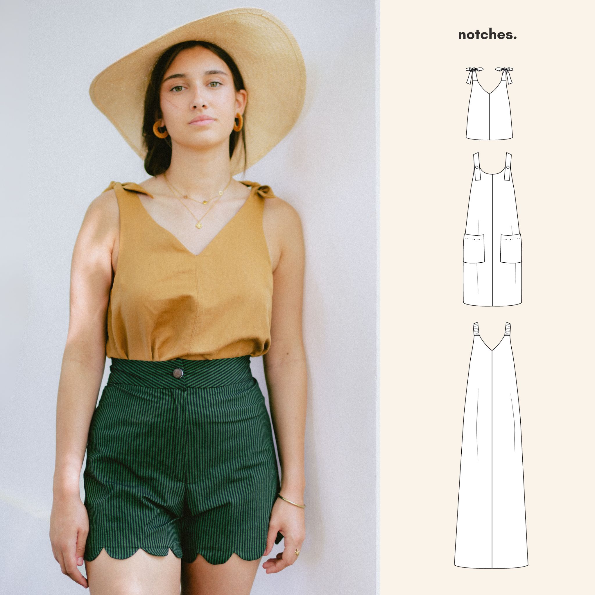 Notches - Sinai top & jurk