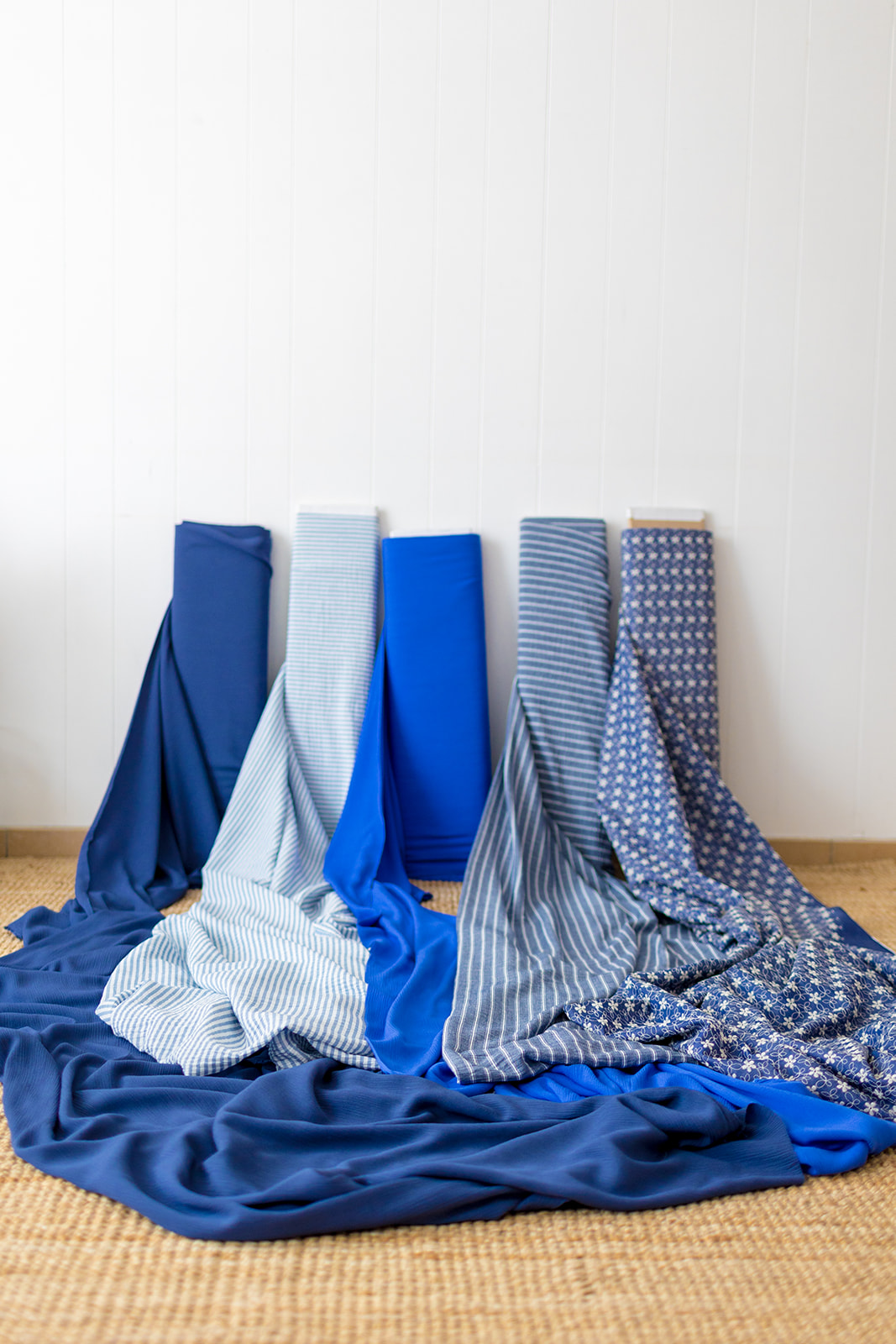 Viscose Crinkle - Kobalt