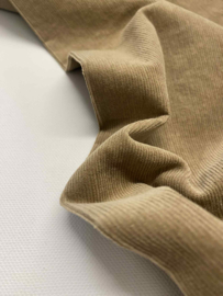Corduroy met lichte rek - Café au Lait