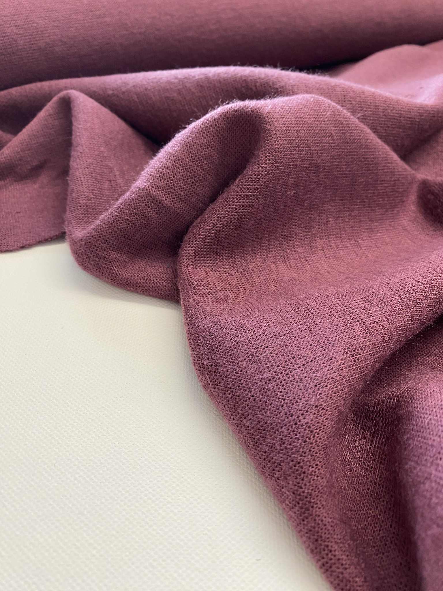 Gebreide viscose - Merino Touch - Burgunday