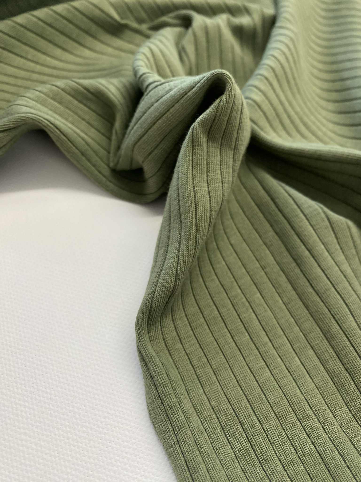 Rib jersey -  Bosgroen