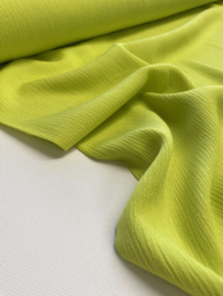 Viscose Crinkle - lime