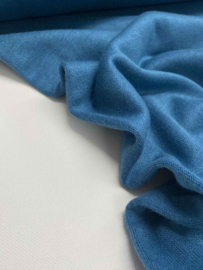 Gebreide viscose - Heavy Knit - Mistblauw