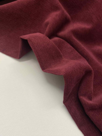 Corduroy met lichte rek - Burgundy