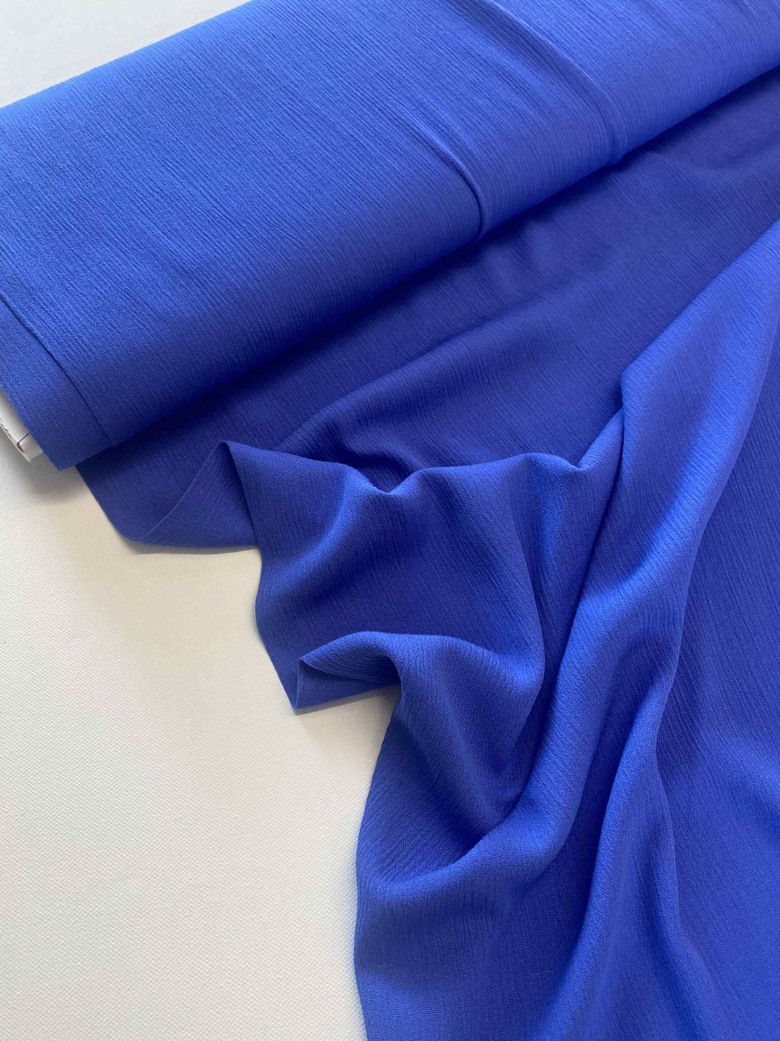 Viscose Crinkle - Kobalt