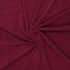 Corduroy met lichte rek - Bordeauxblush