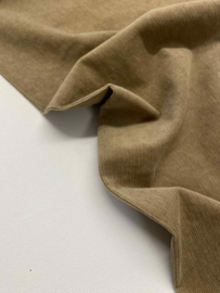 Corduroy met lichte rek - Café au Lait