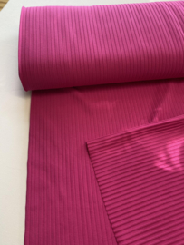 Rib jersey - Fuchsia