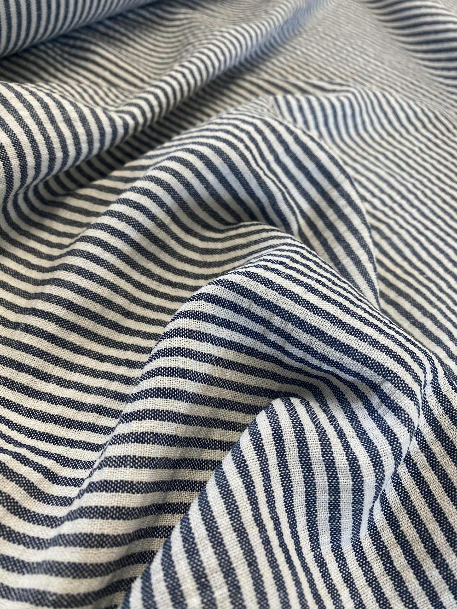 Linnen look - Stripe - Pine Stripe