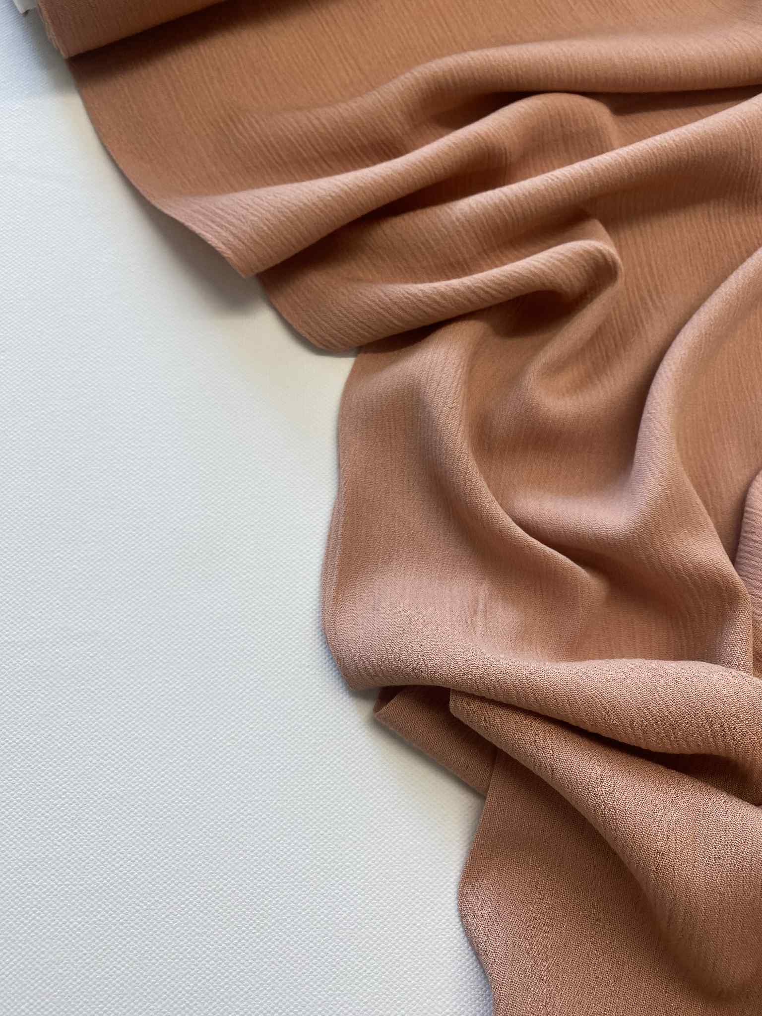 Viscose Crinkle -  Zalm
