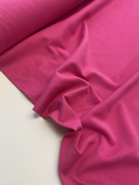 Rekbare T-shirt stof - Billy - Bubblegum