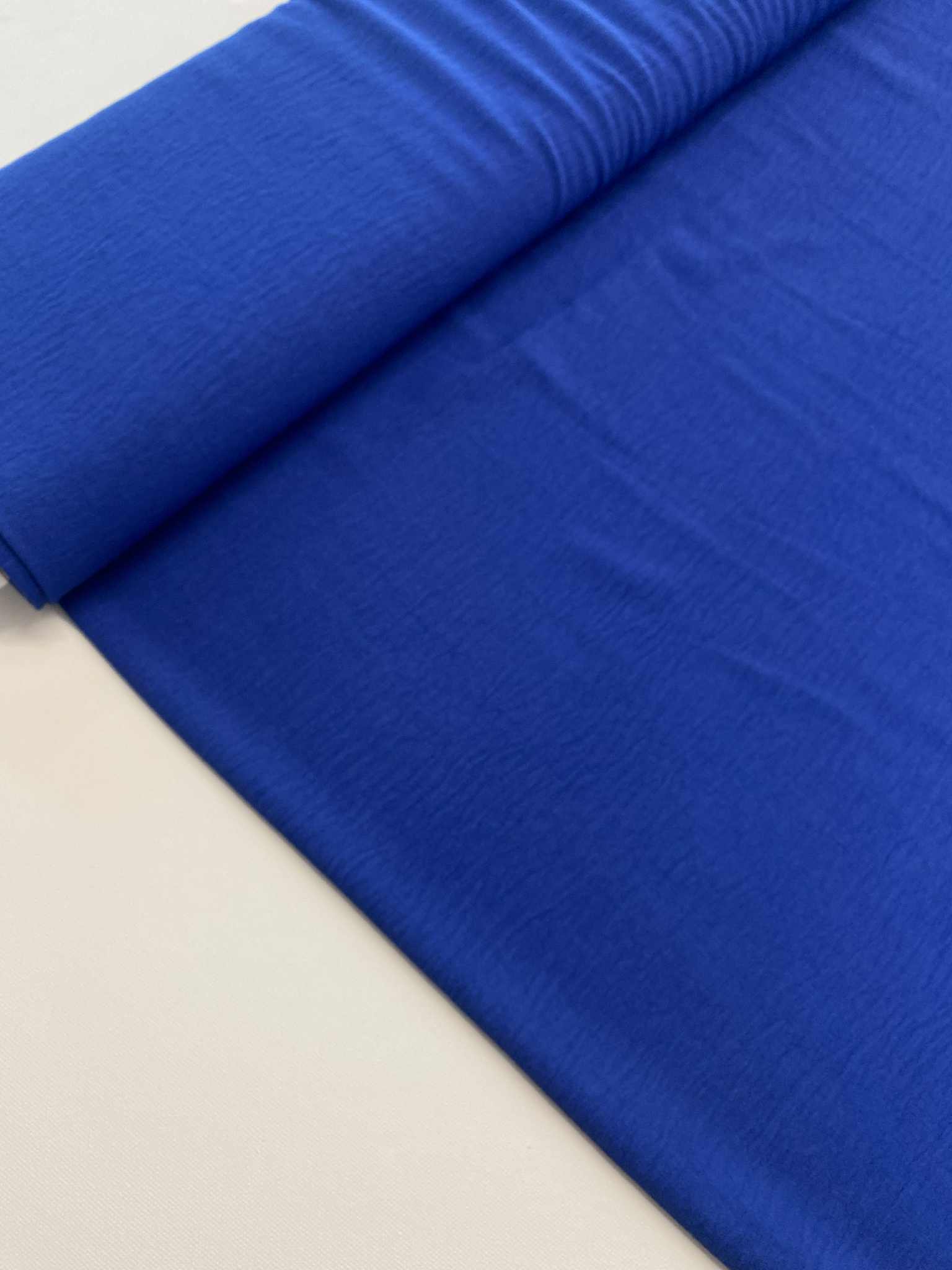 Soepelvallende stof -  Royal Autumn Blue