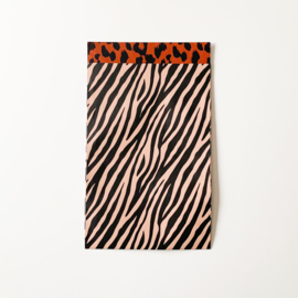 Zebraprint zakjes (5 stuks)