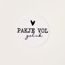 Pakje vol geluk sluitstickers (5 stuks)