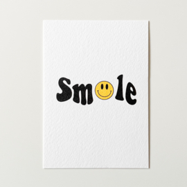 Smile kaart - Moppie kaartlijn