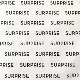 Surprise vloeipapier (5 stuks)