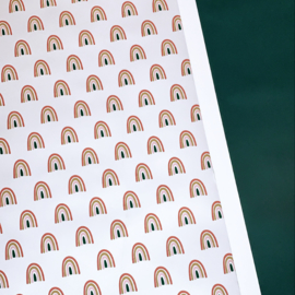 Regenboog inpakpapier