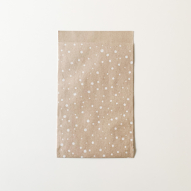 Kraft witte stippen zakjes (5 stuks)