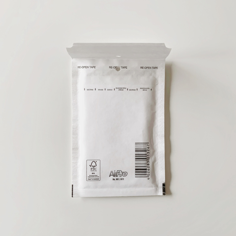 Brandweerman indruk pellet Bubbeltjesplastic envelop (10x16,5 cm) | Enveloppen | cutepapercompany