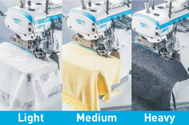 Jack E4 S-4 overlock met 3 werkmodi