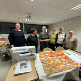 Resultaten Paperpiecing en kleurenstudie Sep-Nov 2024