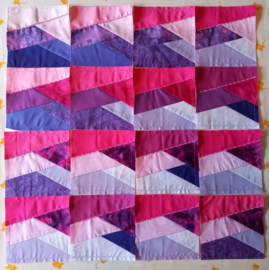 Resultaten Paperpiecing en kleurenstudie Sep-Nov 2024
