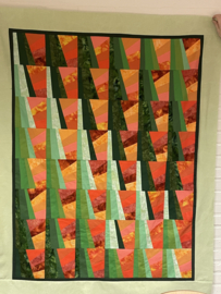 Resultaten Paperpiecing en kleurenstudie Sep-Nov 2024