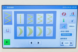 Jack 2290 D -  elektronische zigzag naaimachine met touchscreen