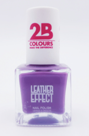 2B Colours Leather Effect Violet 9,5 ml effect nagellak