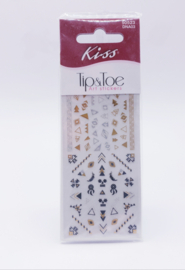 KISS TIP&TOE ART STICKERS
