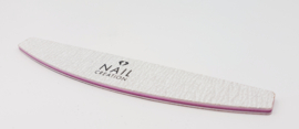Nail Creation PRO - Duchess File  Unique Shape Ideal for shaping the sides of the nail Also great for tricky ares of the nail Comfortable & easy to use Grit 100/100