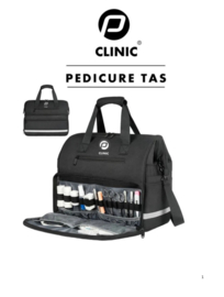 Clinic Pedicure- & Dokterstas – Ruim, stevig en reflecterend