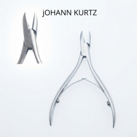 Rechte bektang - afgeronde bek - 12 mm - 10 cm (diabetici) - Johann Krutz