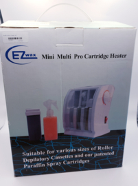 EZ WAX van Beauty - Mini Multi-Pro Wax Cartridge Heater met 3 compartimenten van Hive of Beauty