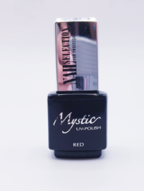 NAIL SELECTION FOR PROFESSIONALS  MYSTIC UV POLISH RED 12 ML MADE IN EUROPE
