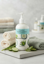 CND Creative Scentsations-Komkommer & Aloë Vera Lotion voor Unisex 245 ml hand- en bodylotion