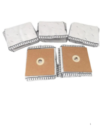 Stofzakjes Jimbo & Duster met carbonfilter – set van 5 stuks