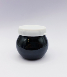 Ceramic zeshoekige dappendish voor acrylvloeistof en penselen black
