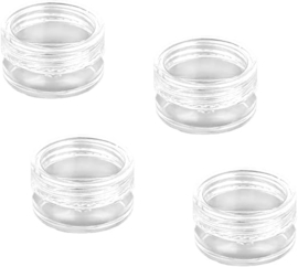Opbergdoos van plastic kralen met 40 potjes – Kleine, verwijderbare vakjes met deksels – Voor diamantverfkralen, sieraden, nagelkunst en glitter.