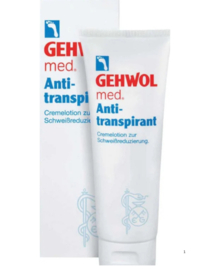Gehwol med Anti-Transpirant 125 ml – Minder zweet, frisse voeten
