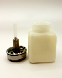 200 ml pomp dispenser alcohol polish make-up reiniger vloeistof remover cleaner lege nagelfles