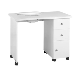 Manicure tafel WIT | Ingebouwde afzuiging