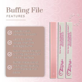 Tammy Taylor Clean Finish 25-delige set duurzame polijstvijlen om ruwe en hobbelige nagels vorm te geven en glad te vijlen voor een optimale vorm, grootte en comfort.