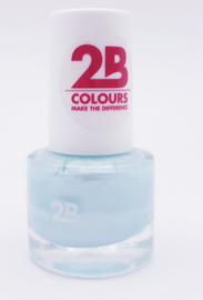 2B COLOURS MAKE THE DIFFERENCE - 043 MATT SATIN PASTEL GREEN Nagellak 60 Seconds -5.5ML